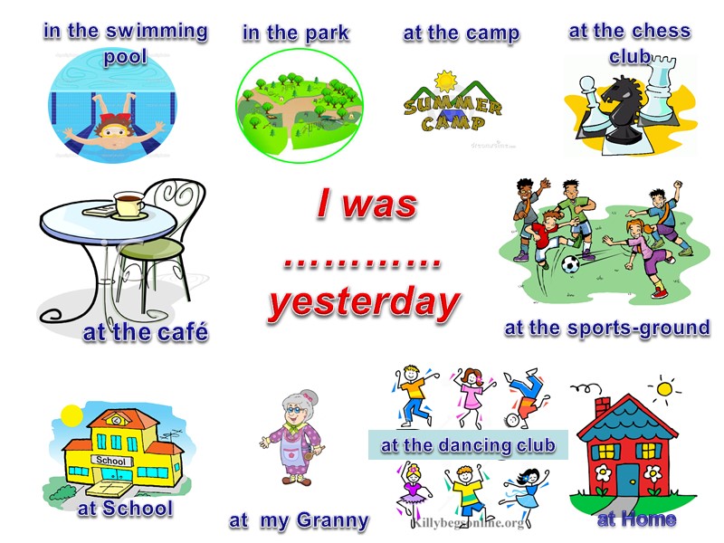 at the dancing club  at Home at  my Granny  in the